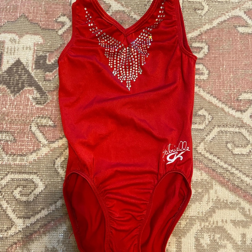 GK Child Large Size 10 Gabby Gabrielle GK ELITE Leotard GYMNASTICS